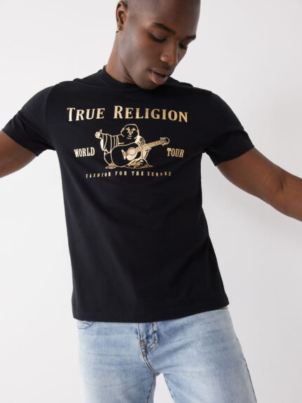 True Religion Classic Buddha Logo T-shirt Black1