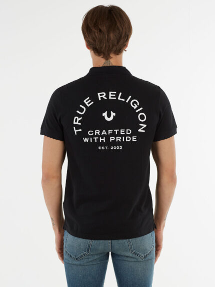 True Religion Polo T-shirt Black2