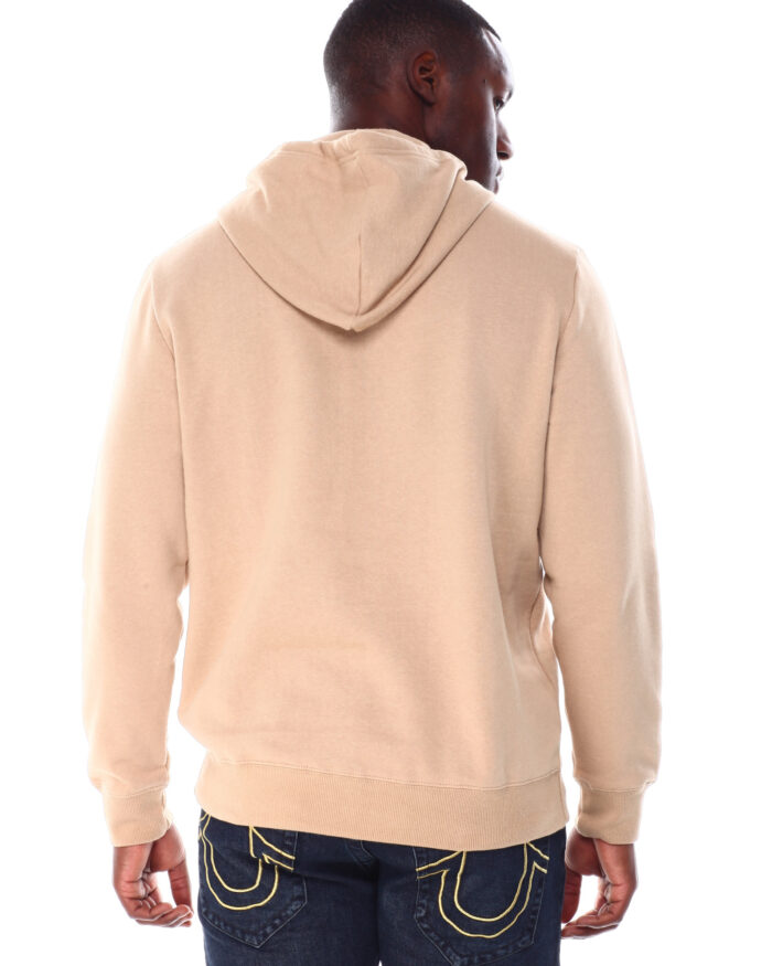 True Religion Buddha Face Pullover Hoodie Pink1